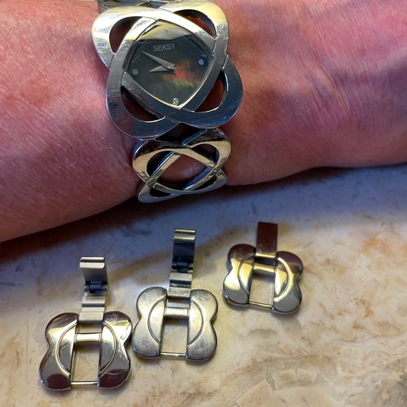 Unique Sesky stainless steel watch by Sekonda. Excellent condition. - Picture 2 of 3